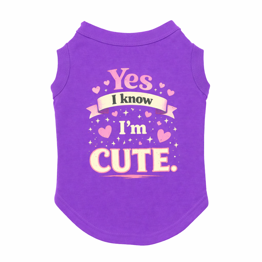 Yes I Know I'm Cute